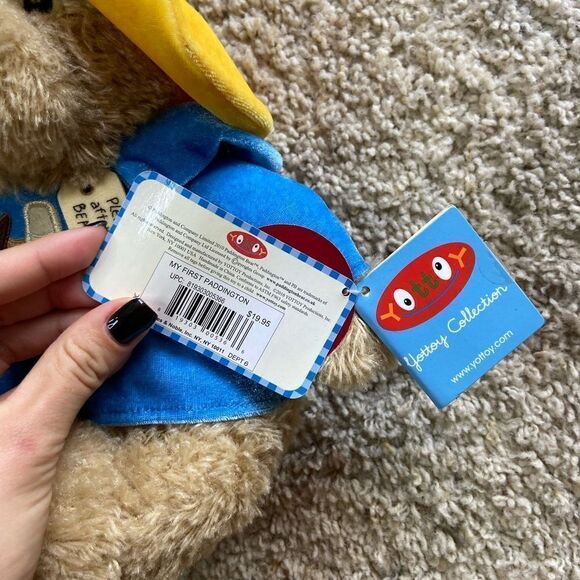 NWT My First Paddington Bear Stuffed AnimalToy 8" 50th Anniversary - Picture 6 of 7